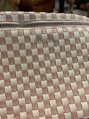 Kedzie Pink & Cream Checkered Women’s Tote